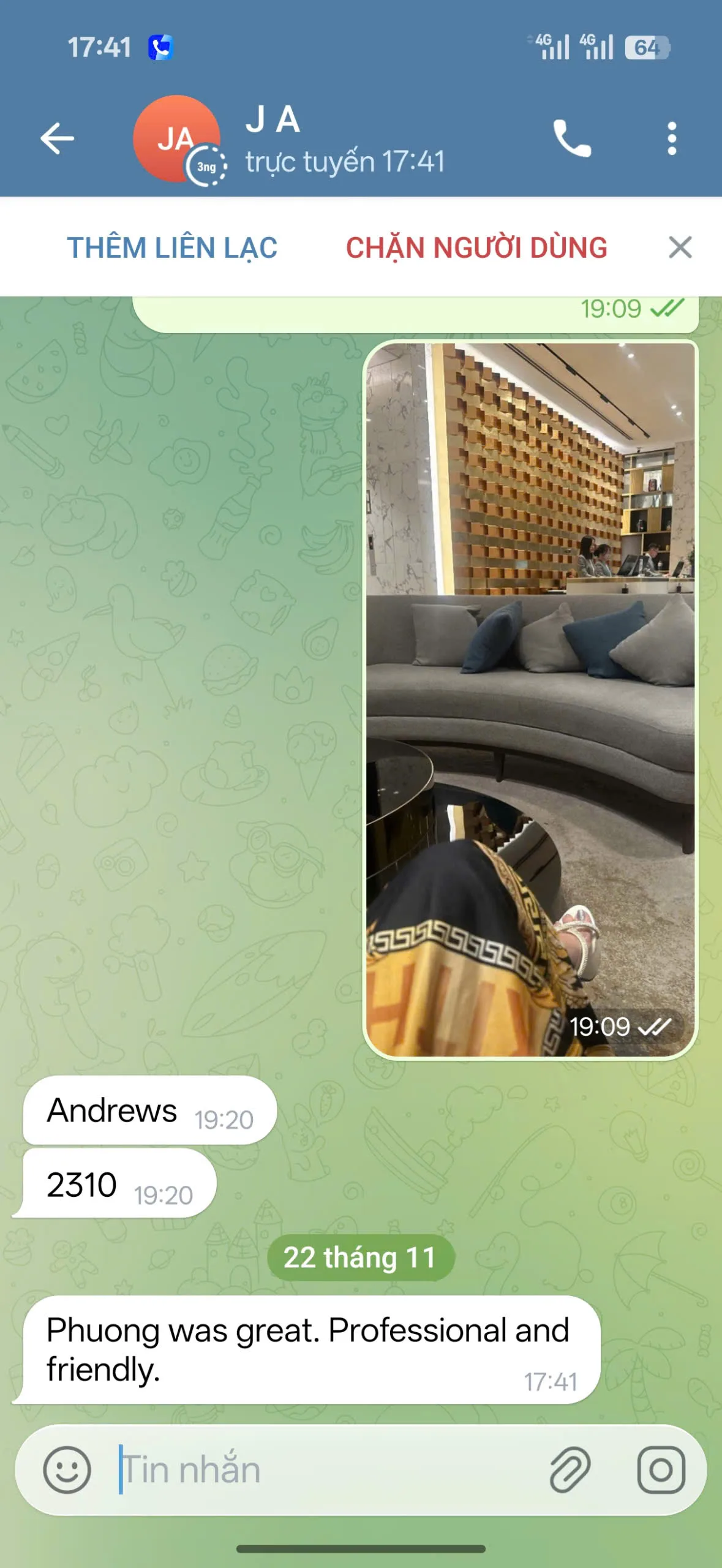 Guest chat review